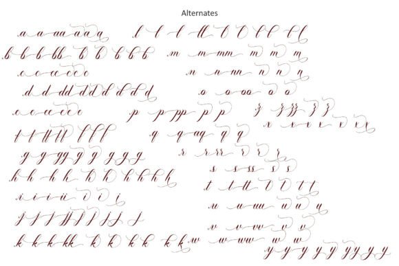 Alorentine Belle Font - Preview 4