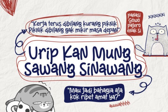 Bathal Nyalon Font - Preview 1