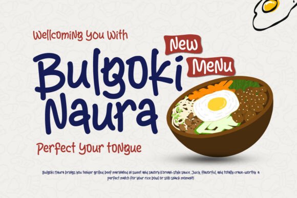 Bathal Nyalon Font - Preview 2