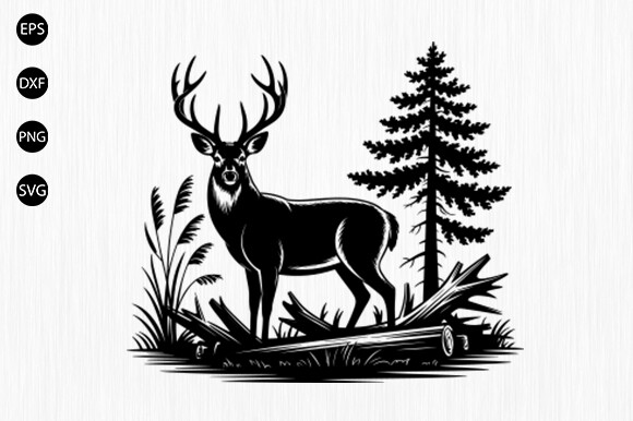 Big Buck SVG, Deer Hunting SVG, Deer SVG