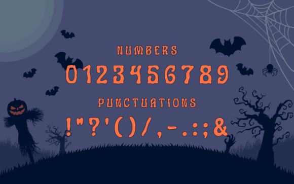 Boo Vibes Font - Preview 2