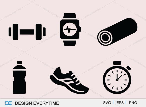 Collection of Fitness Equipment