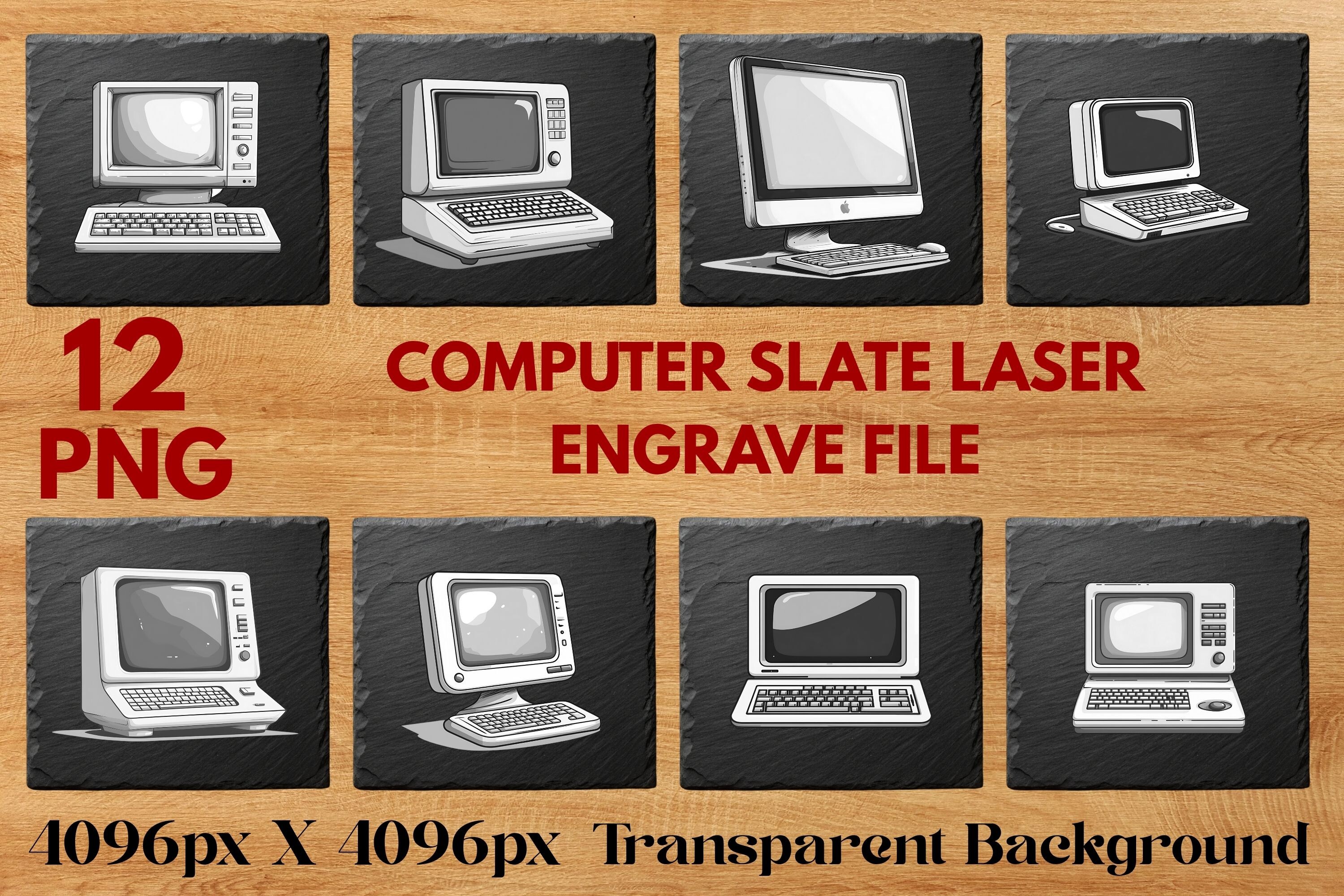 Computer Slate Laser Engrave File Graphic by DIGITAL ART · Creative Fabrica