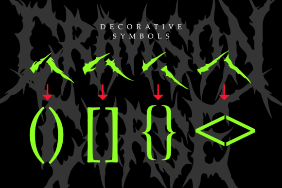 Crimson Curse Font - Preview 1