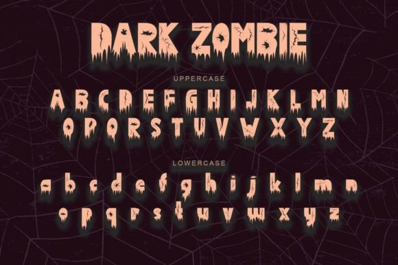 Dark Zombie Otf Font - Preview 4