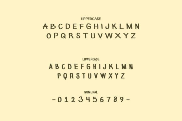 Enymany Font PNG with transparent background - Preview 2