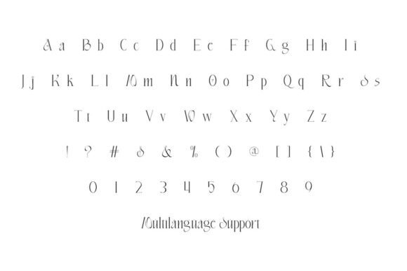 Fairyflower Font PNG with transparent background - Preview 3