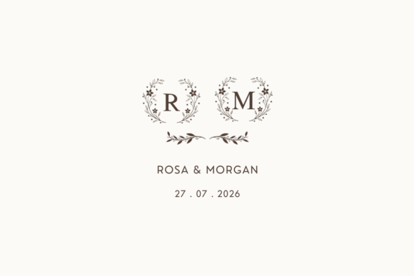 Flora Crest Font - Preview 1