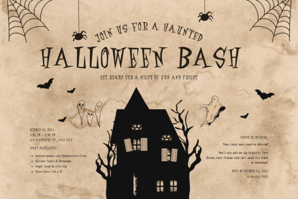 Halloween Font - Preview 3