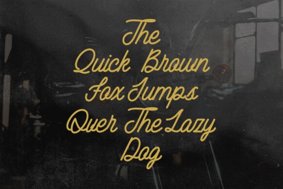 Heatched Font - Preview 5