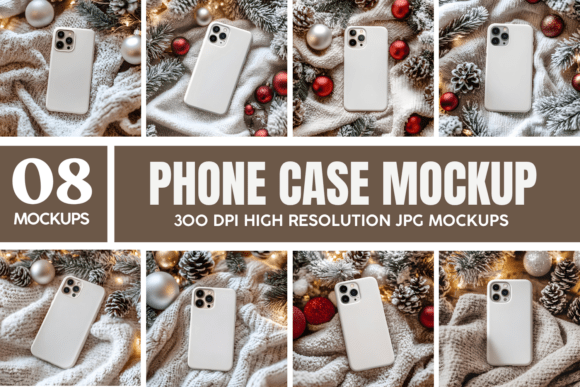 IPhone Screen Double Mockup Bundle 3