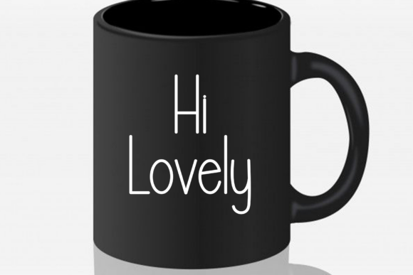 Love Home Font PNG with transparent background - Preview 2