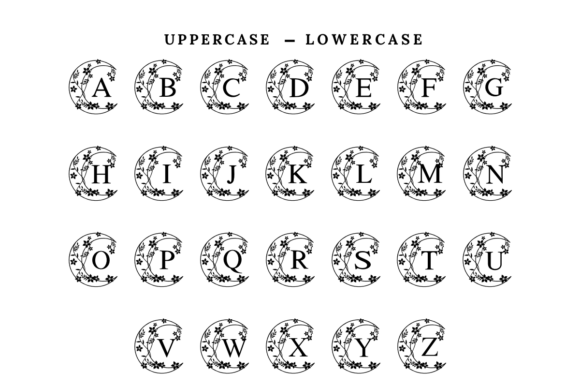 Love Moonflora Font PNG with transparent background - Preview 5