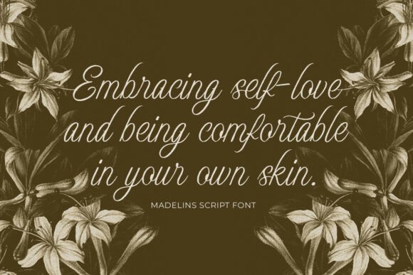 Madelins Script Font PNG with transparent background - Preview 2
