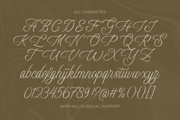 Madelins Script Font PNG with transparent background - Preview 5
