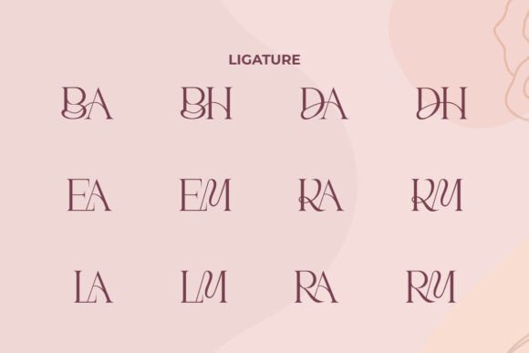 Maura Hirmala  Font font preview - 5