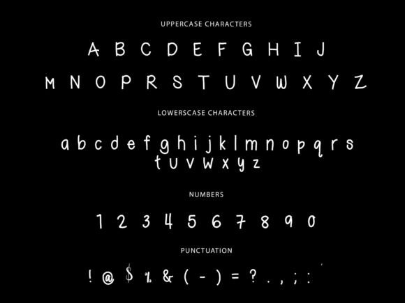Mistertico Font PNG with transparent background - Preview 2
