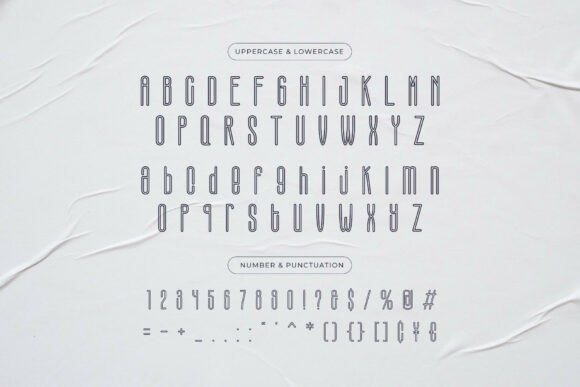 Pareto Font PNG with transparent background - Preview 1