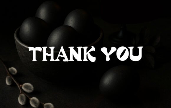 Retro Easter Font PNG with transparent background - Preview 2