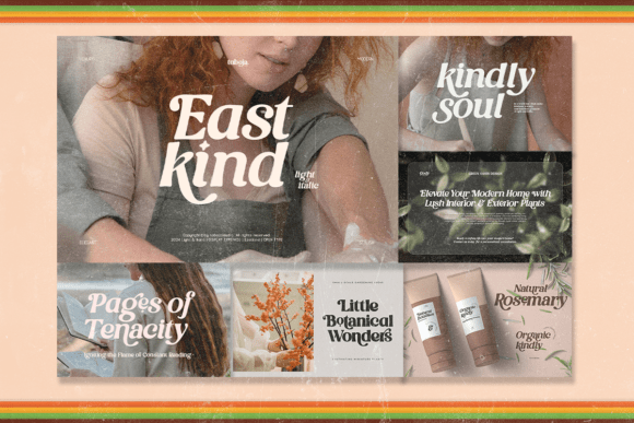 Retro Groovy Bundle Font PNG with transparent background - Preview 3