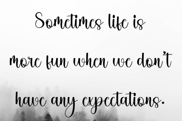 Shophia Romantic Font PNG with transparent background - Preview 3