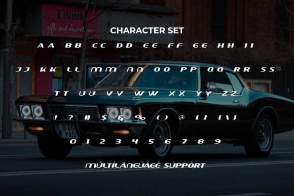 Americancar Font - Preview 4