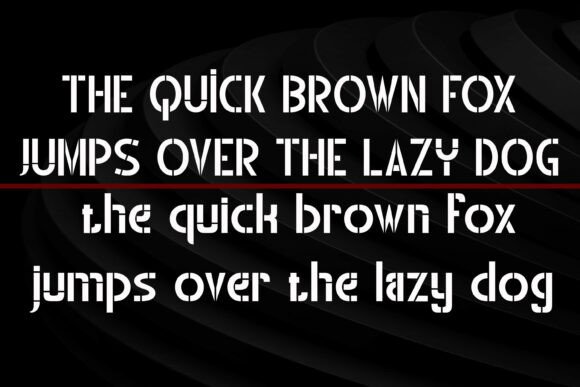 Anggaru Font - Preview 4