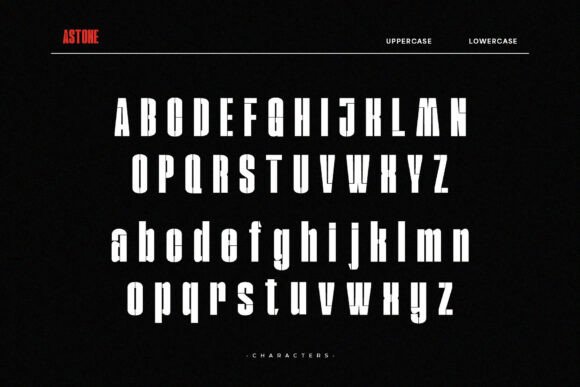 Astone Font - Preview 1
