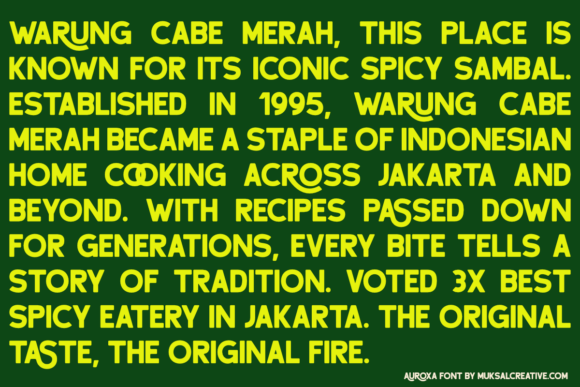 Auroxa Font - Preview 5