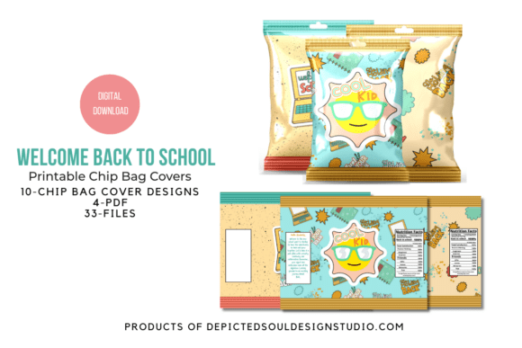 Back-to-School 2025 Chip Bag Covers
