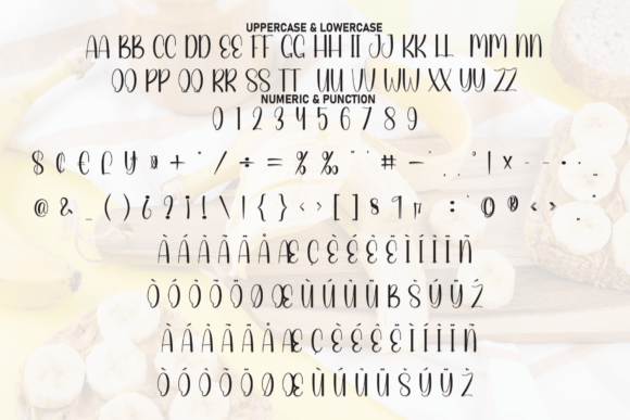 Banana Shortcake Font - Preview 6