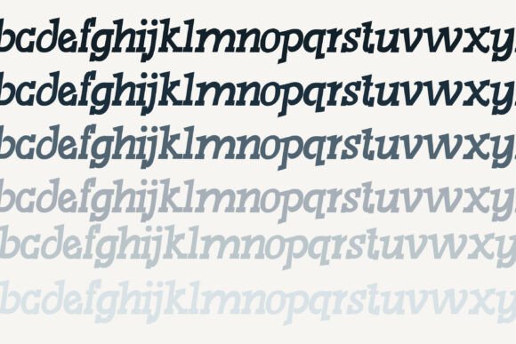 Barely Beige Font - Preview 4