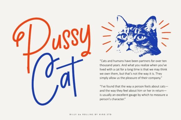 Billy De Rollins Font - Preview 5