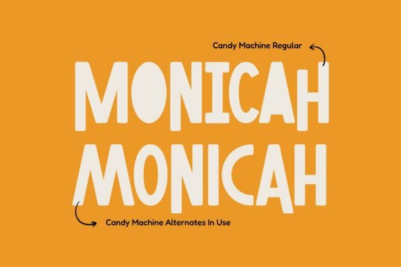 Candy Machine Font - Preview 2