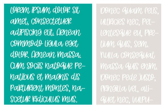 Cauliflower Font - Preview 3