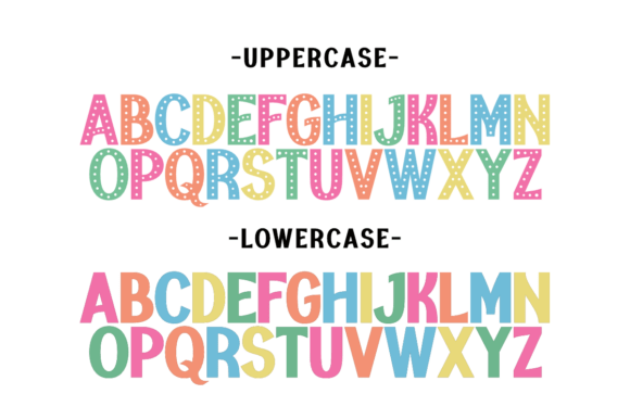 Chunky Student Font PNG with transparent background - Preview 1