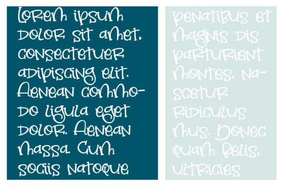 Flingading Font - Preview 3