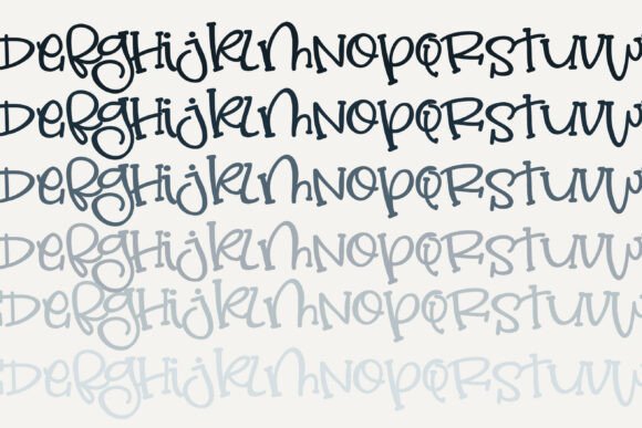 Flingading Font - Preview 4