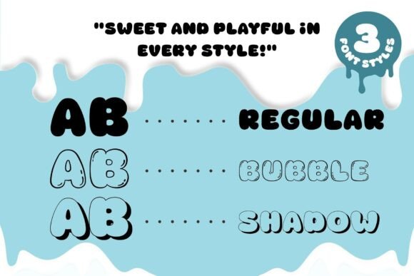 Fox Milky Font PNG with transparent background - Preview 1