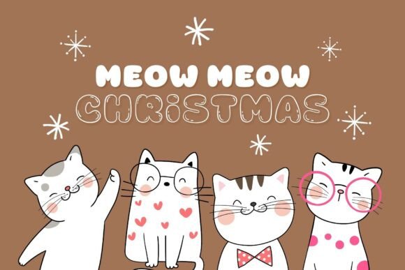Fox Milky Font PNG with transparent background - Preview 2