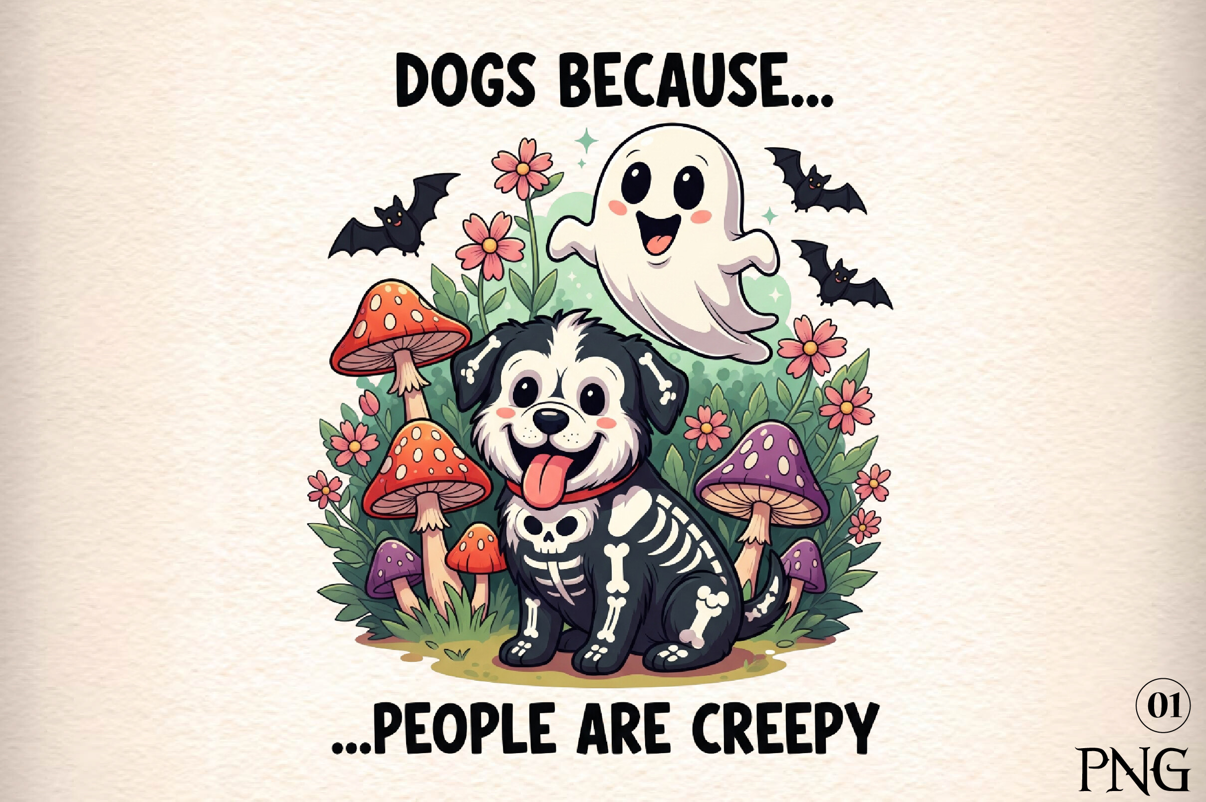 Halloween Dog Art Graphic by DreamArtGraphic · Creative Fabrica