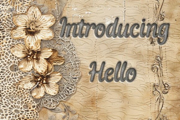 Hello Font - Preview 1