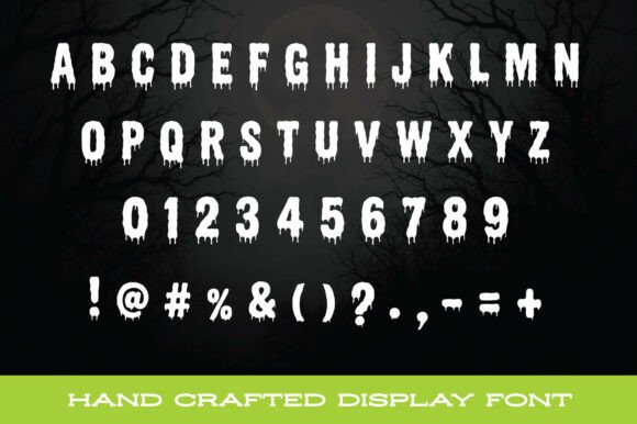 Inkrotica Font PNG with transparent background - Preview 1