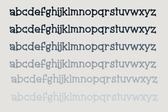 Koala Cake Font PNG with transparent background - Preview 4