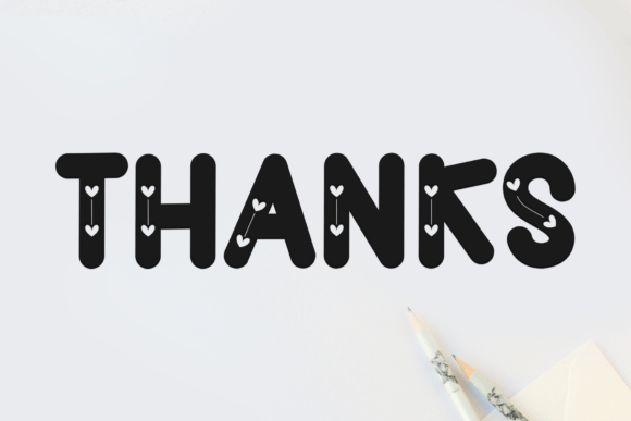 Love School Font PNG with transparent background - Preview 6