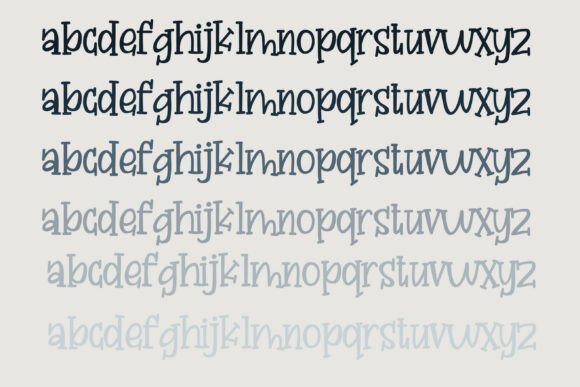 Mcgollypop Font PNG with transparent background - Preview 4