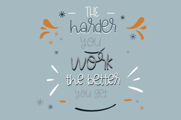 Melancholy Font PNG with transparent background - Preview 2