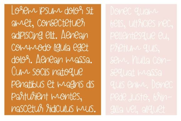 Melancholy Font PNG with transparent background - Preview 3