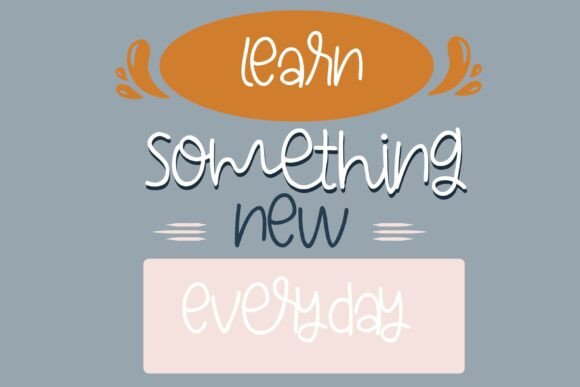 Melancholy Font PNG with transparent background - Preview 5