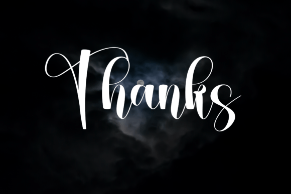 Midnight Font PNG with transparent background - Preview 5